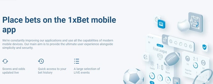 1xBet Mobile App 