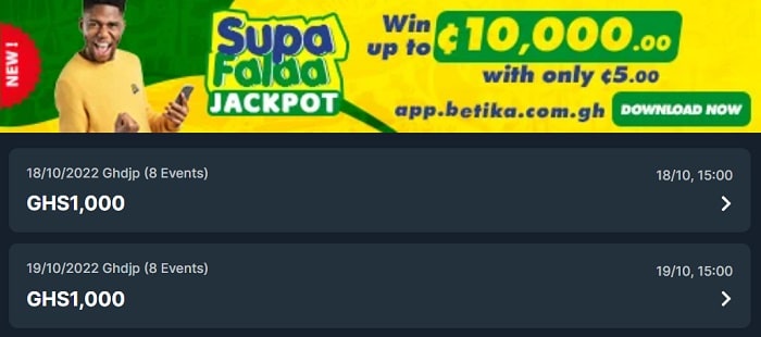 Betika Falaa Jackpot