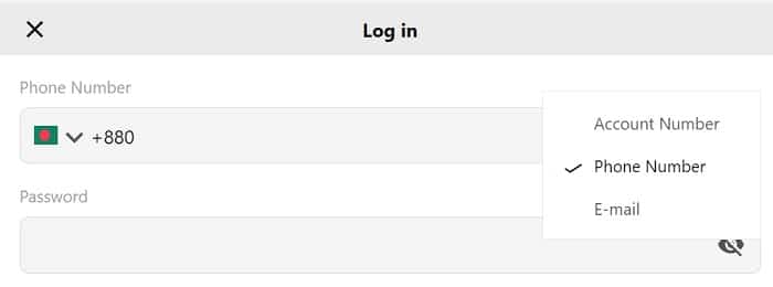 Bangladesh 1xBet Login Options