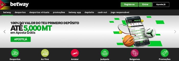 Betway Levantamento em Moçambique