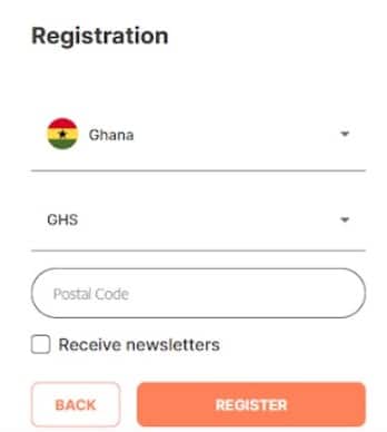 Finish The Registration