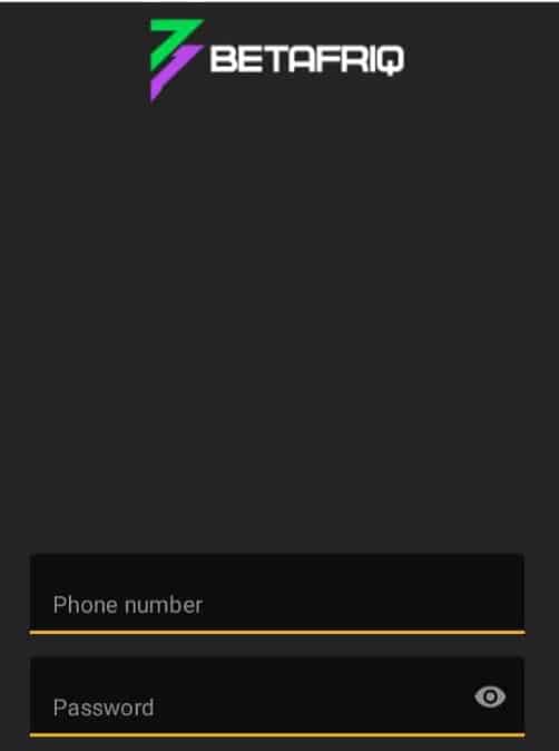 BetAfriq Login