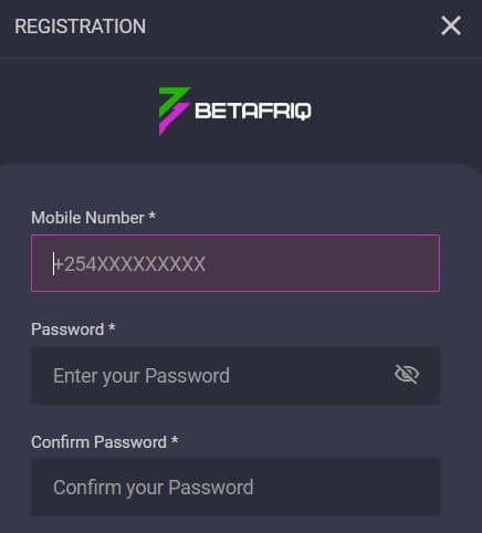 BetAfriq Mobile App