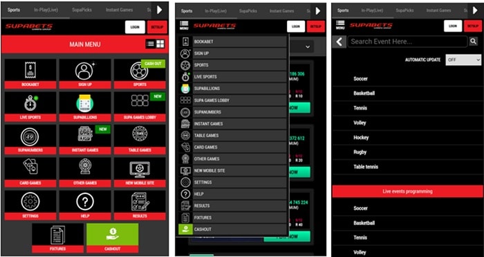 Supabets App Betting