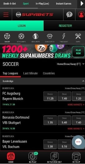 Supabets Application