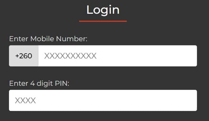 Form of Login