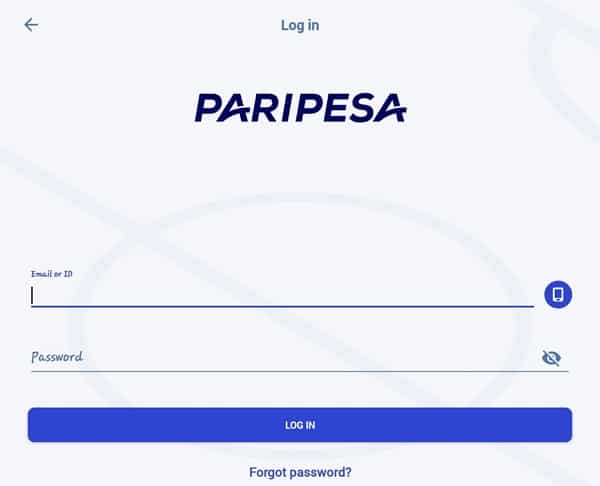 PariPesa Login