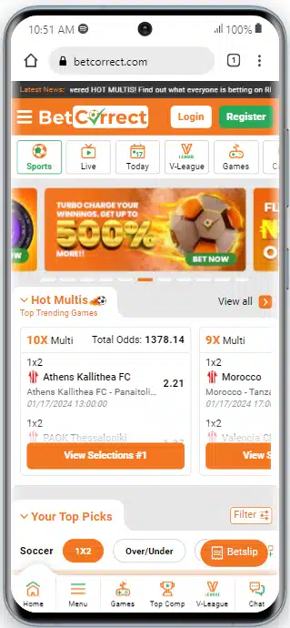 BetCorrect App